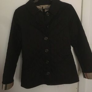 Burberry Brit Black Quilted Coat